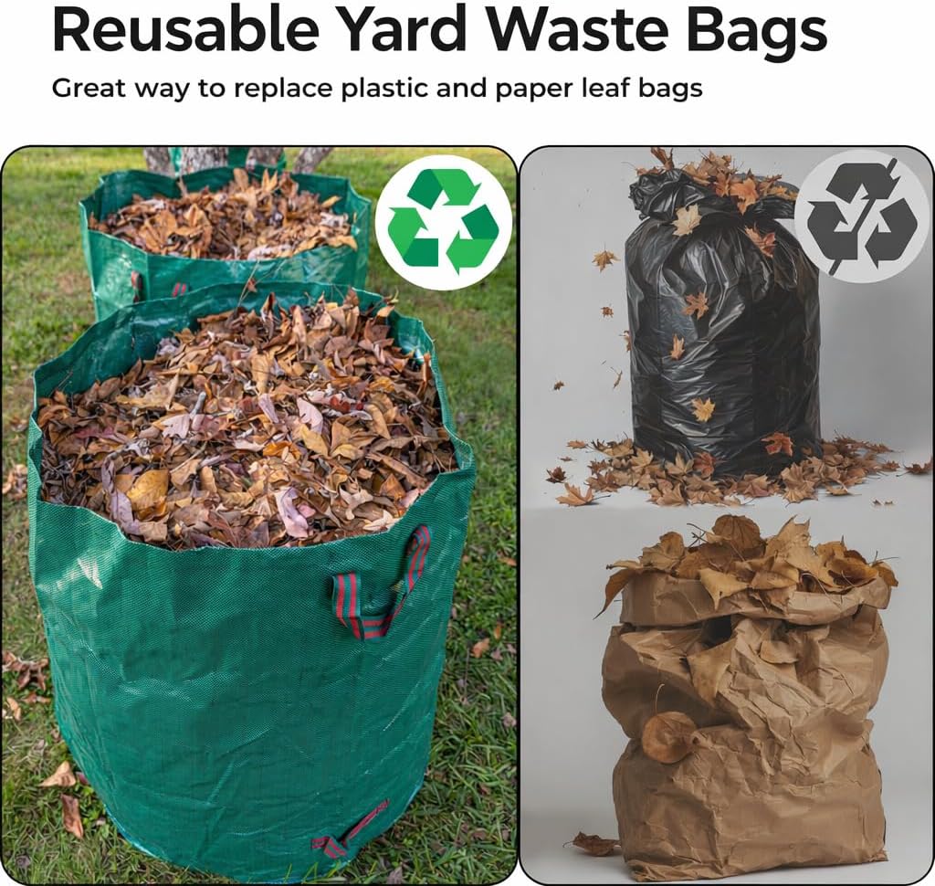 Gardzen 72-gallon yard waste bags - image 6