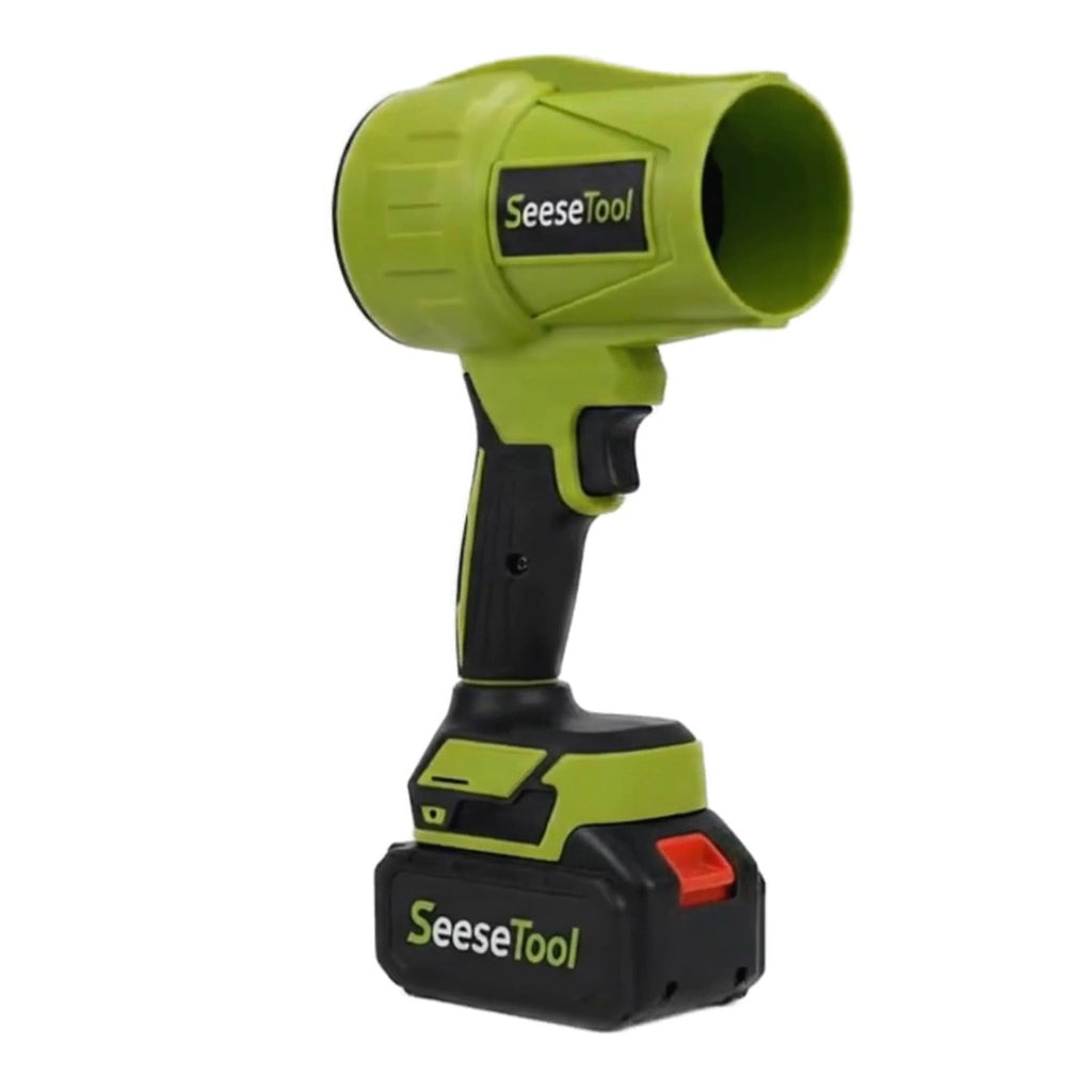 SeeseTool cordless leaf blower — angle