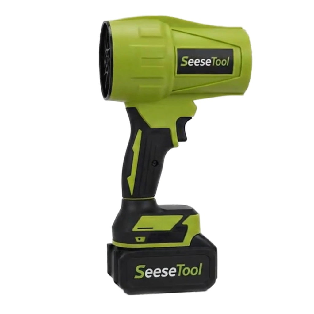 SeeseTool cordless leaf blower — back