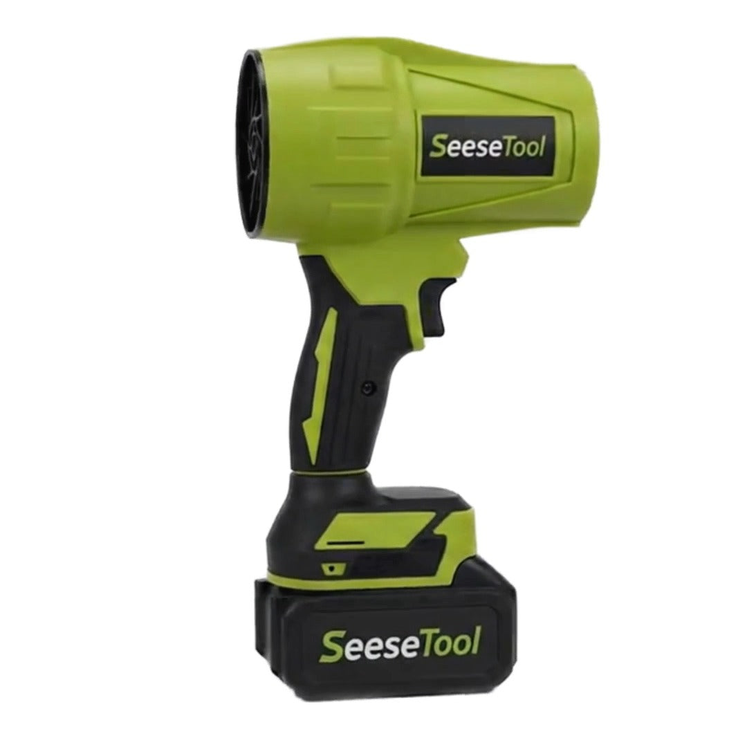 SeeseTool cordless leaf blower — back