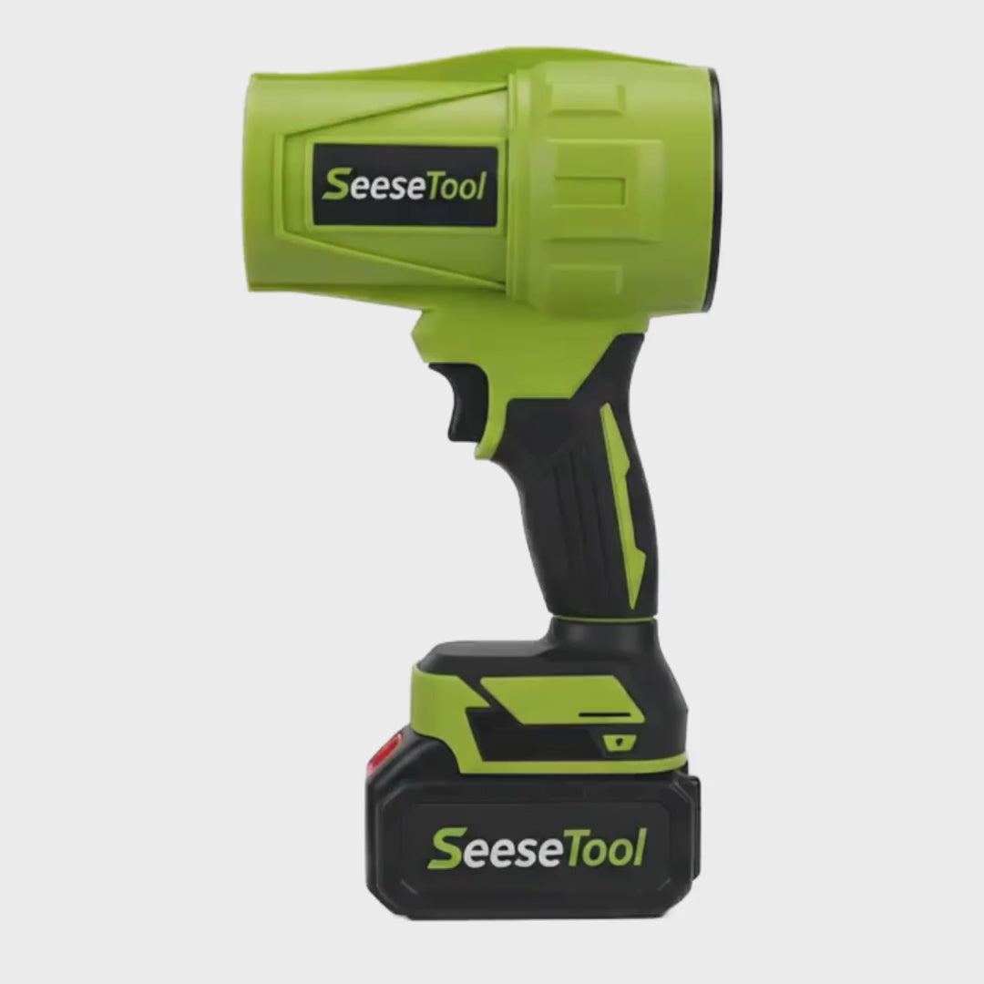 SeeseTool cordless leaf blower — overview